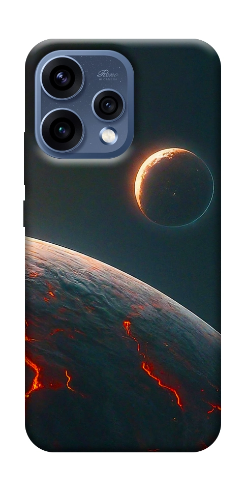 Чехол Lava planet для Oppo Reno 15