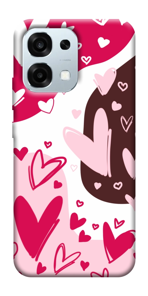 Чохол Hearts mood для Oppo A6 Pro