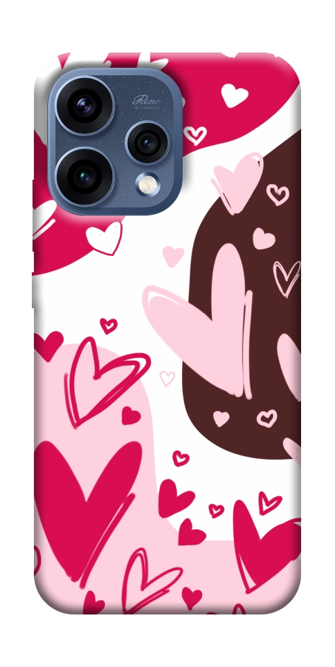 Чохол Hearts mood для Oppo Reno 15