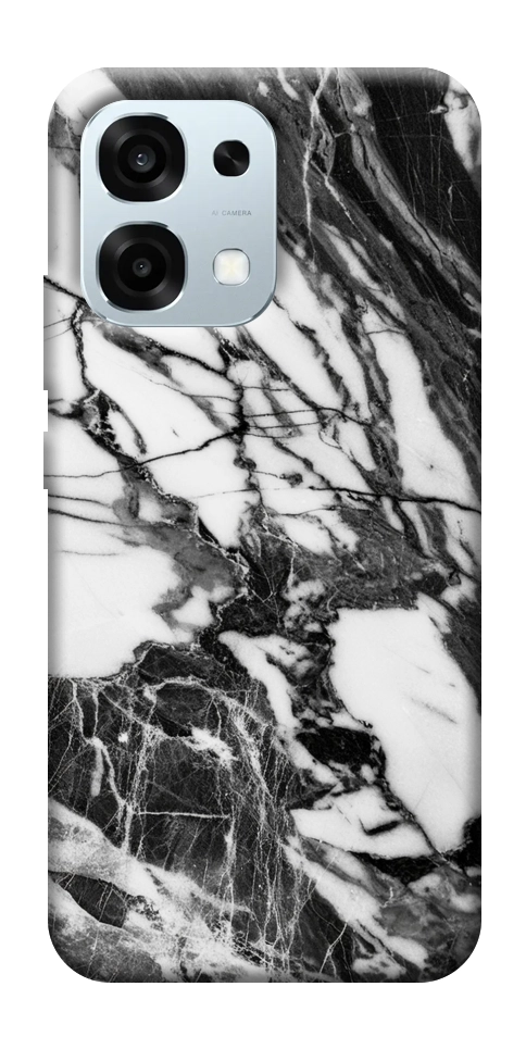 Чехол Calacatta black marble для Oppo A6 Pro