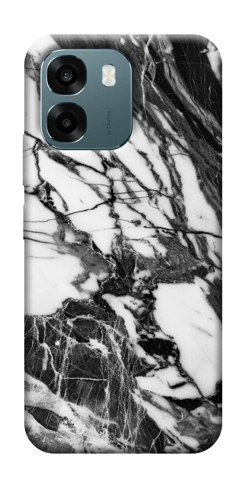 Чохол Calacatta black marble для Oppo A6