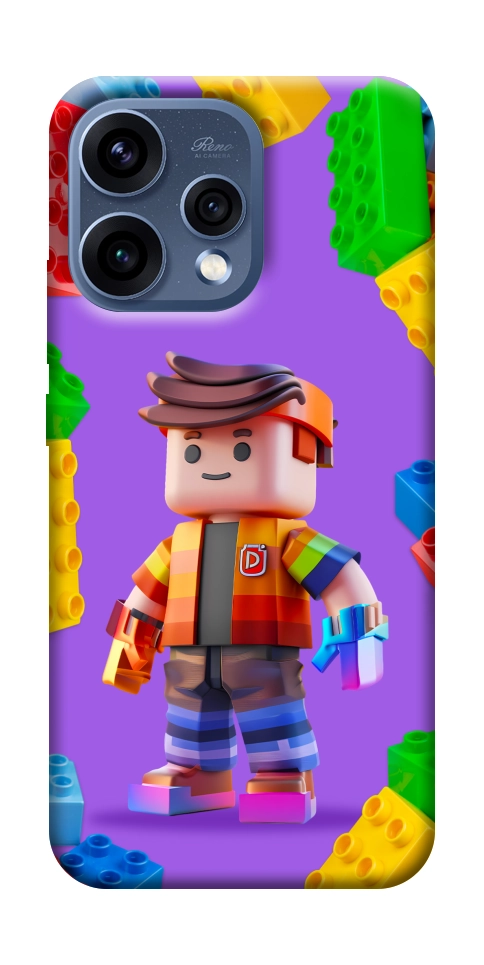 Чехол Colorful constructor для Oppo Reno 15