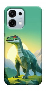 Чехол Динозавр для Oppo A6 Pro 5G