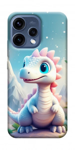 Чехол Белый дракоша для Oppo Reno 15