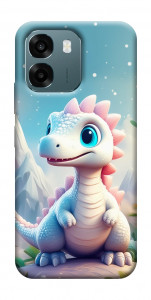 Чохол Білий дракоша для Oppo A6