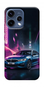 Чехол Неоновое BMW для Oppo Reno 15