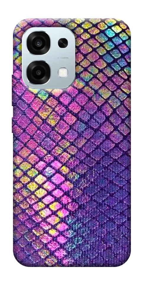Чехол Neon snake skin для Oppo A6 Pro