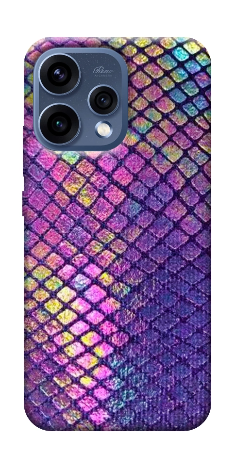 Чохол Neon snake skin для Oppo Reno 15