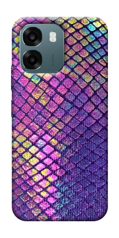 Чохол Neon snake skin для Oppo A6