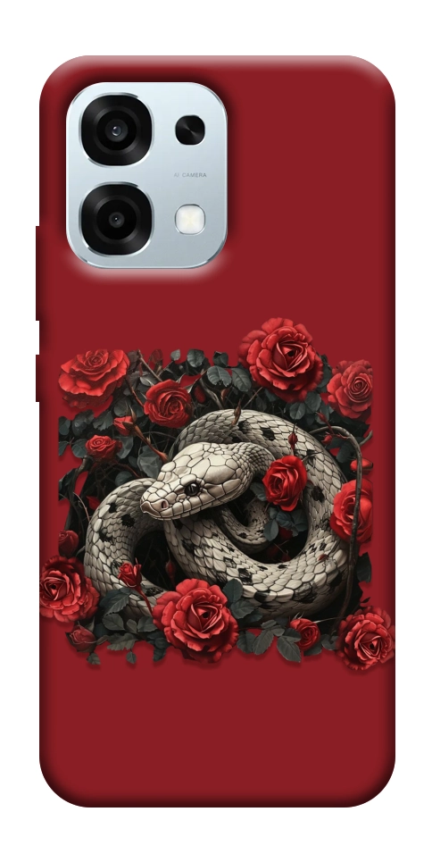 Чехол Roses snake для Oppo A6 Pro