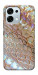 Чехол Gold snake skin для Oppo A6 Pro