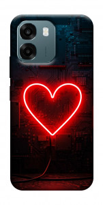 Чохол Яскраве серце для Oppo A6