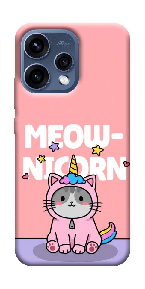 Чехол Cat unicorn для Oppo Reno 15