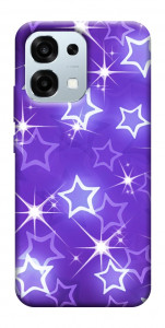 Чехол Purple sparkles для Oppo A6 Pro 5G