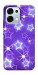 Чехол Purple sparkles для Oppo A6 Pro