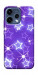 Чехол Purple sparkles для Oppo Reno 15