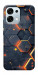 Чехол Burning hex pattern для Oppo A6 Pro