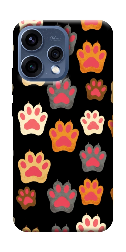 Чехол Colorful Paws для Oppo Reno 15