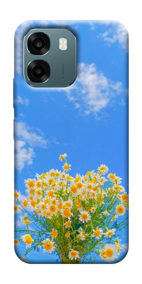 Чохол Sky flowers для Oppo A6