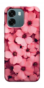 Чохол Pink flowers для Oppo A6