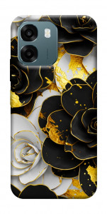 Чохол Flower black-white для Oppo A6