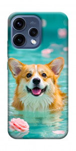 Чохол Swimming corgi для Oppo Reno 15