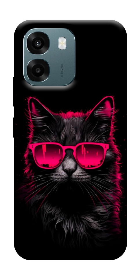 Чохол Cyberpunk cat для Oppo A6