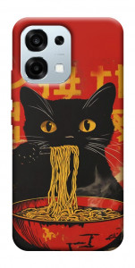 Чехол Cat noodles для Oppo A6 Pro 5G