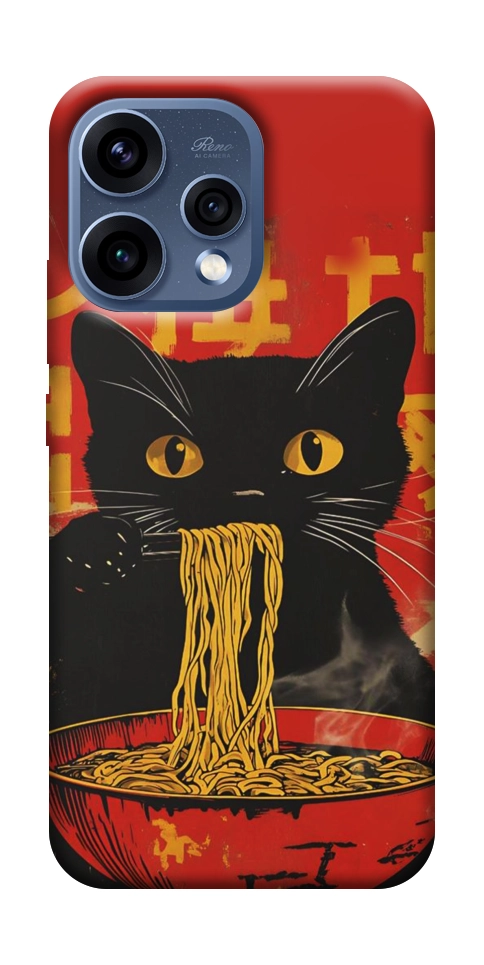 Чехол Cat noodles для Oppo Reno 15