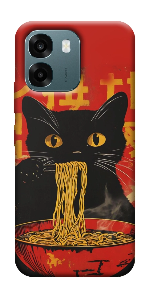 Чохол Cat noodles для Oppo A6