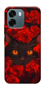 Чохол Rose cat для Oppo A6
