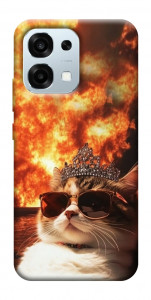 Чехол Cat explosion для Oppo A6 Pro 5G