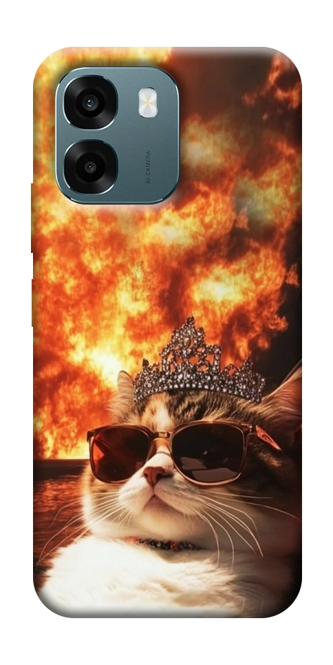 Чохол Cat explosion для Oppo A6