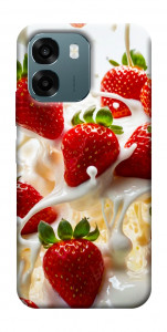 Чохол Strawberry and cream для Oppo A6
