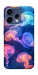 Чохол Neon jellyfishes для Oppo Reno 15