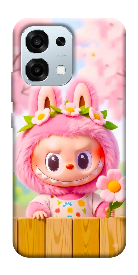 Чехол Labubu flower для Oppo A6 Pro