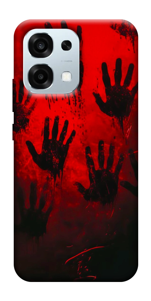 Чехол Bloody hands для Oppo A6 Pro