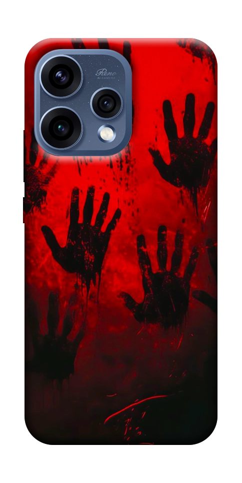 Чохол Bloody hands для Oppo Reno 15