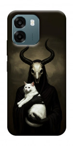 Чохол Creature with cat для Oppo A6