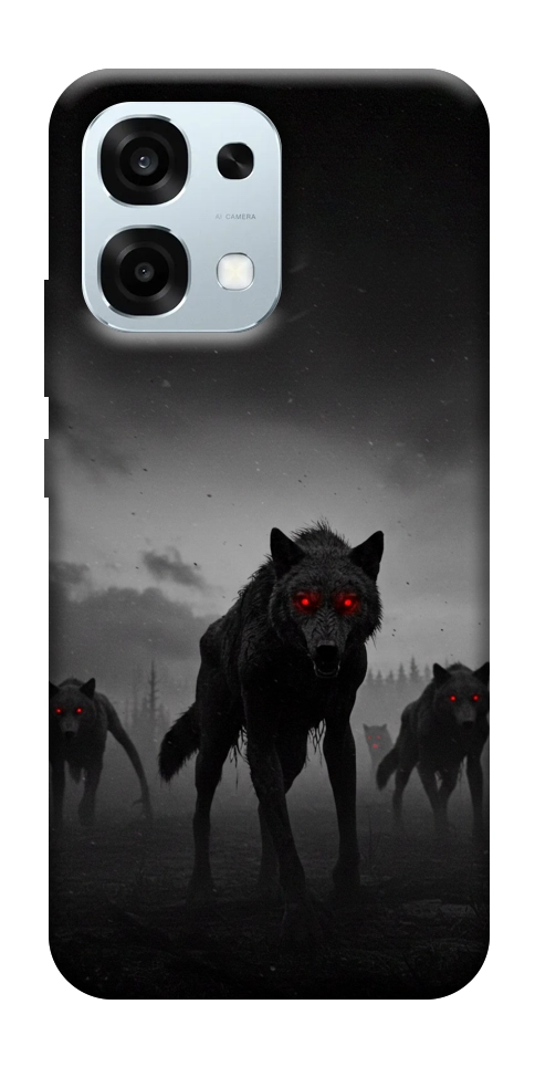 Чехол Horror wolfs для Oppo A6 Pro