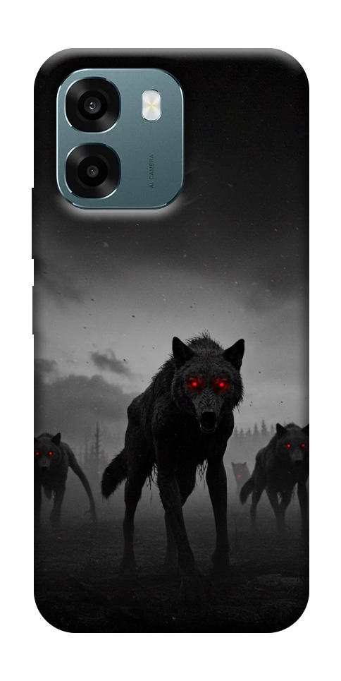 Чохол Horror wolfs для Oppo A6