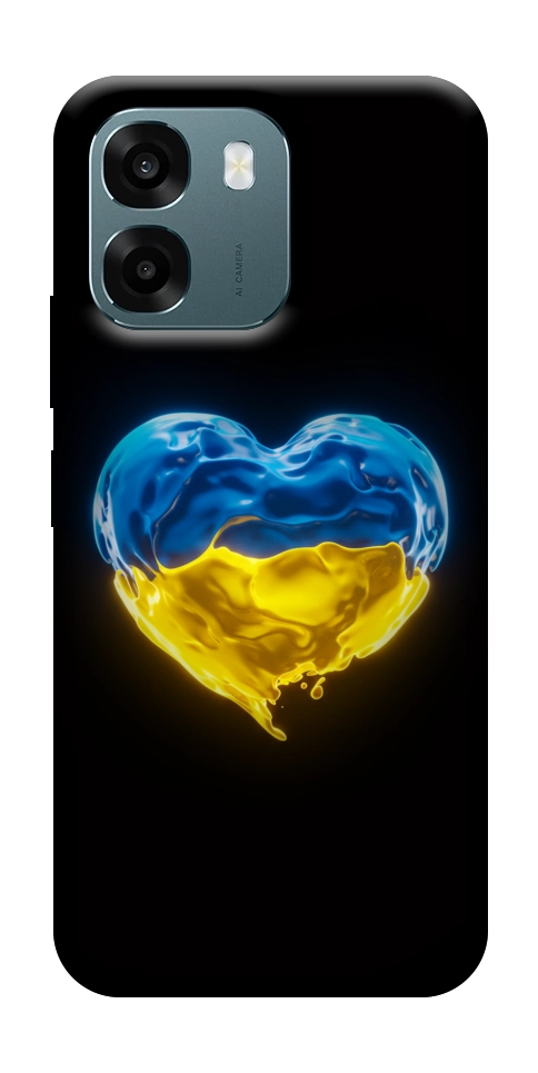 Чохол Серце України для Oppo A6
