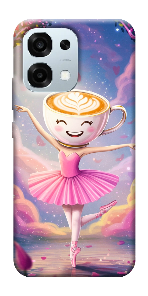 Чехол Ballerina illustration для Oppo A6 Pro
