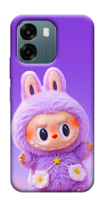 Чохол Labubu purple для Oppo A6