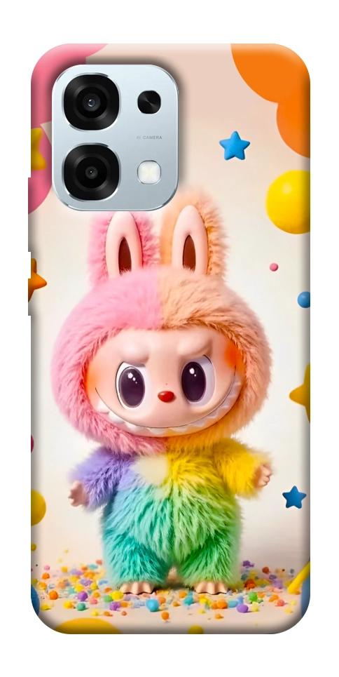 Чехол Сolorful Labubu для Oppo A6 Pro