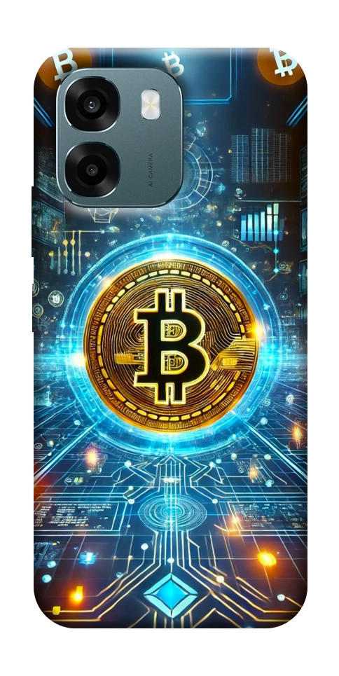 Чохол Neo bitcoin для Oppo A6