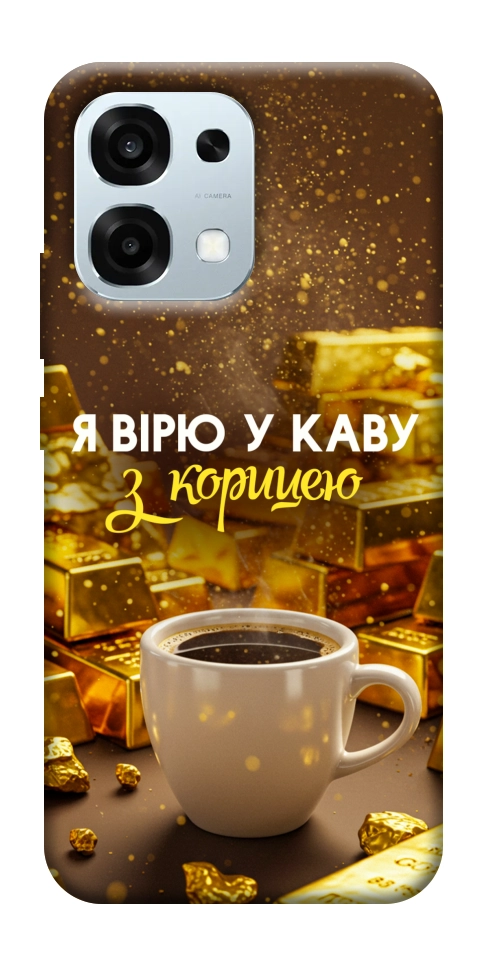 Чехол Верю в кофе для Oppo A6 Pro