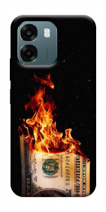 Чохол Money burn для Oppo A6