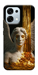 Чехол Gold statue для Oppo A6 Pro 5G