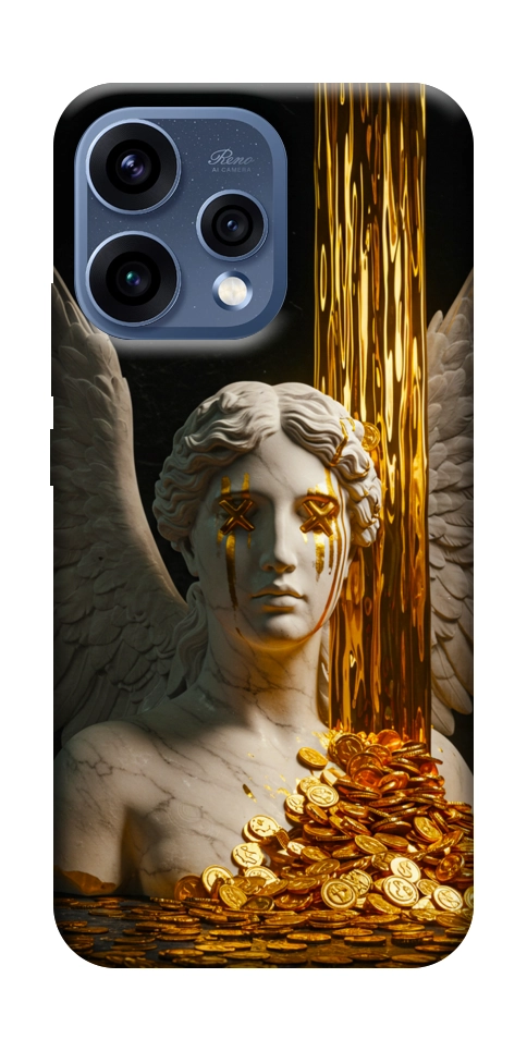 Чехол Gold statue для Oppo Reno 15